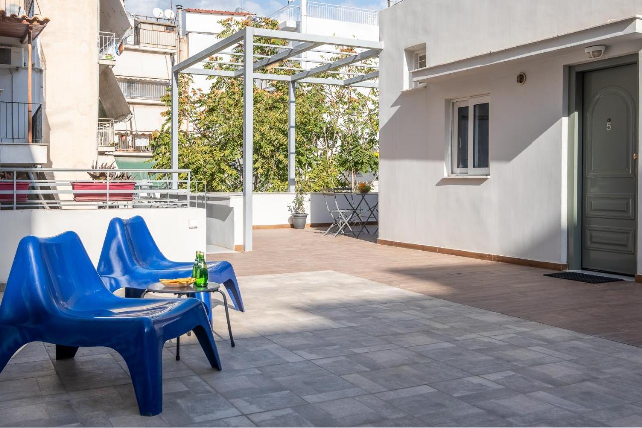 Central5 Boutique Apartments With Common Garden Next To Metro Athens Exterior photo